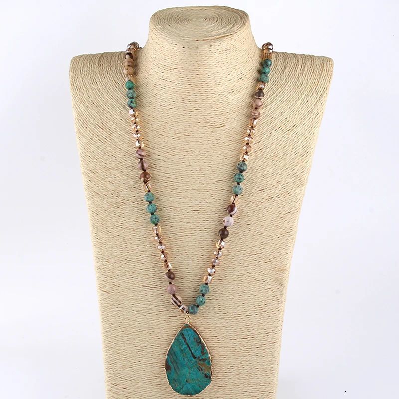 Fashion Boho Jewelry Africa Turquoise Natural Stones With Se