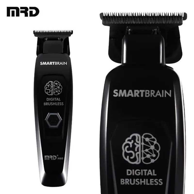 MRD GMT904 Smart Brain Hair Trimmer High Speed Engraving Push Mens Professional Hair Clipper Full Metal Body DLC 440CW251009