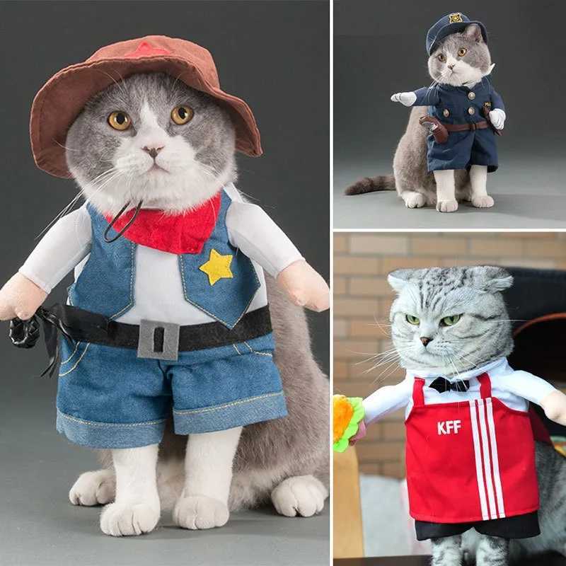 Halloween pet supplies cute funny cat costumes threedimensional transformation dog cat clothes C251009