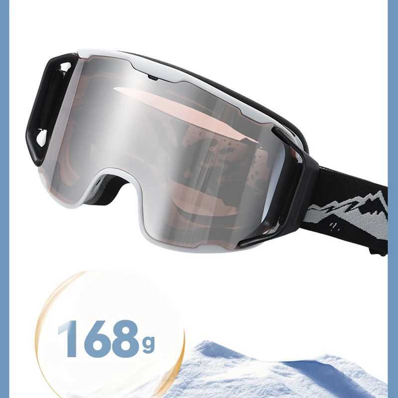 Double Layer AntiFog Ski Goggles Winter Outdoor Sports Ski Glasses Men Women Snowmobile Mountaineering Snowboard Snow Goggles J251009