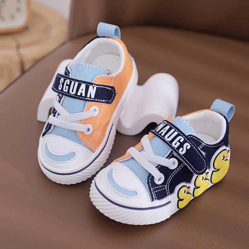 Brand Kid Canvas Shoe 2025autumn New Kid Sneaker Cartoon Cute Girl Shoe 03y Trend Boy Shoe Baby Shoes Super Soft Walking Shoes J251027