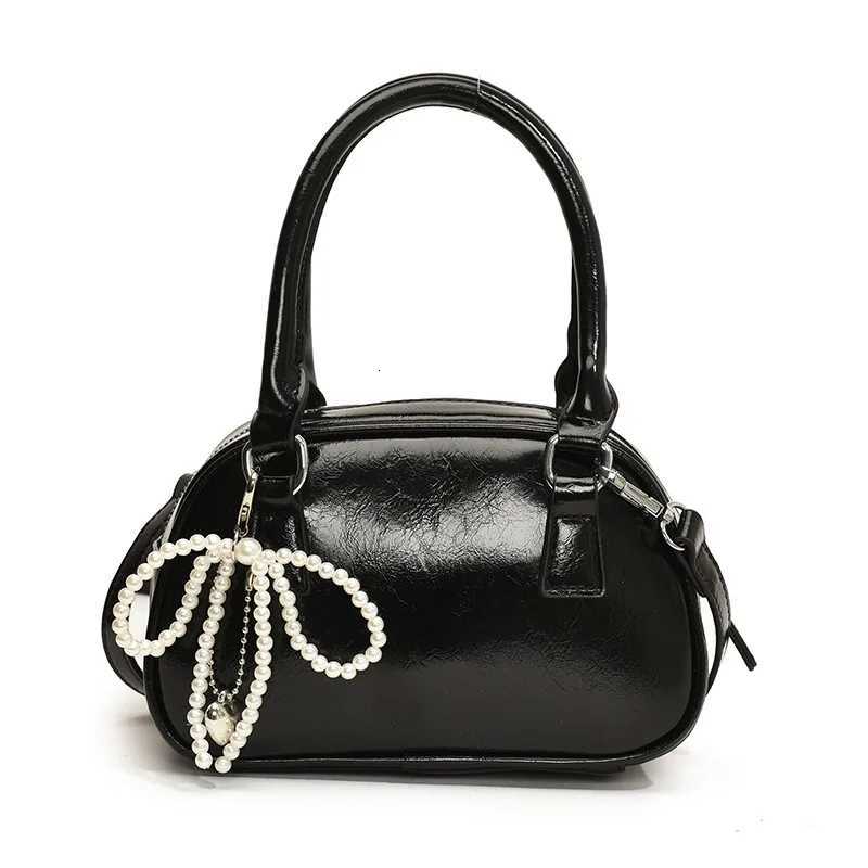 Red Wens Handbag 2025 New Summer Crossbody Bag Soft PU Leather Casual Single Oder Bag with Zipper Closure D251009