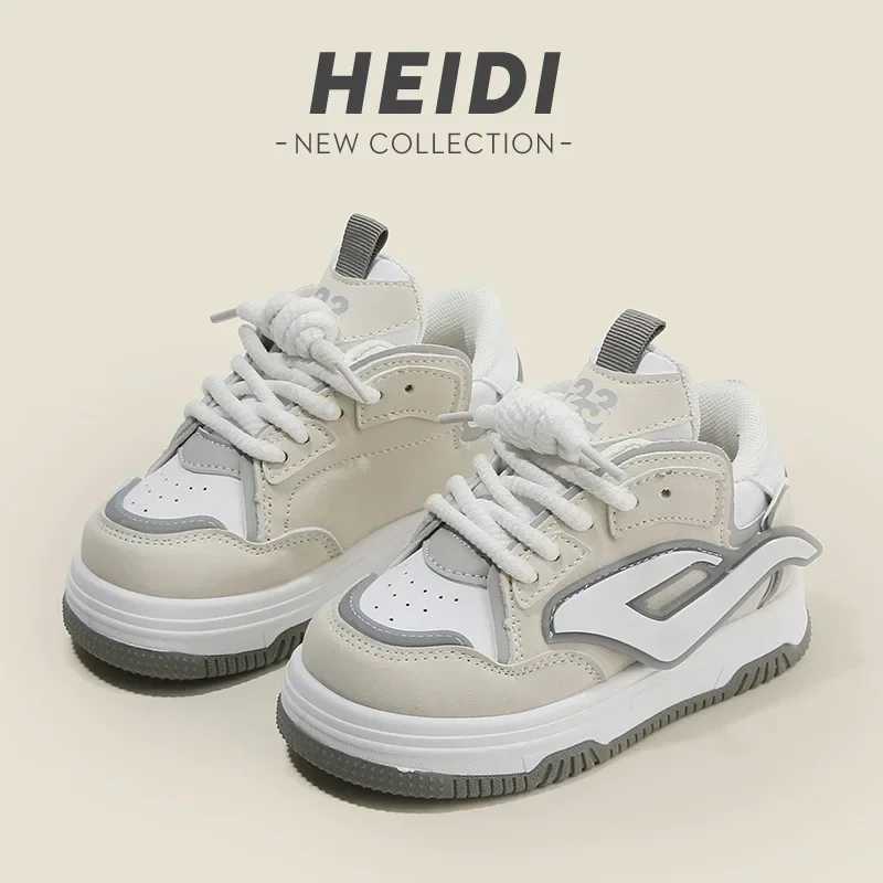 Childrens Spring Autumn New Sports Shoes Boys Casual Trend Board Shoes High Top Girls Fashion Dopamine Running Shoes Sneakers J251027