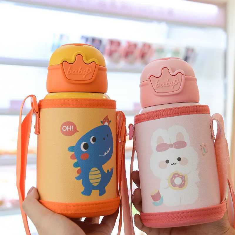 500ml Unicorn Kids Thermos Bottle Cute Childrens Thermal Water Bottle Stainless Steel Thermos Mug For Student Water Cup C2510081