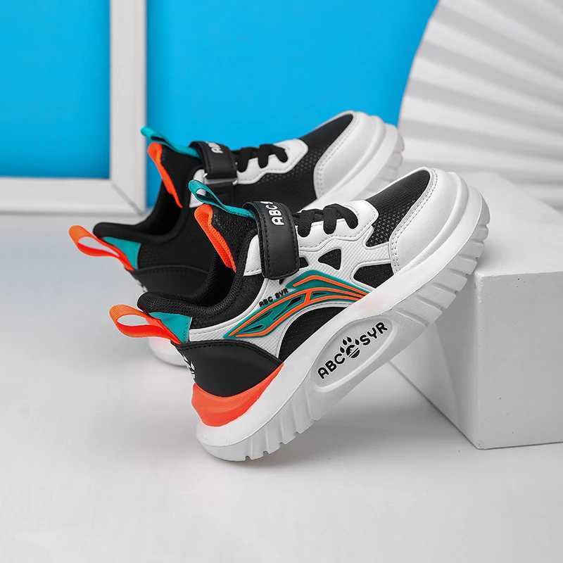 New Childrens Running Shoes Breathable Autumn Sport Shoes Girls Boys Models Mesh Upper Comfortable Footwear for Kids J251027