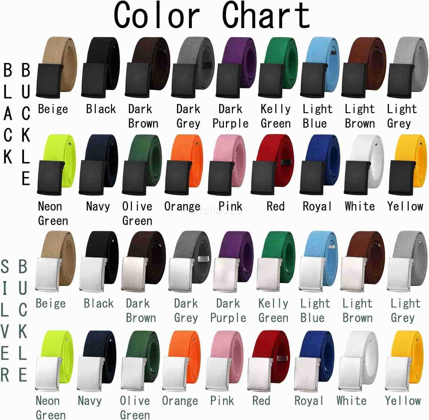 Falari Canvas Web Belt Fully AdjustabLE Cut to Fit Belt Flip Top W251009