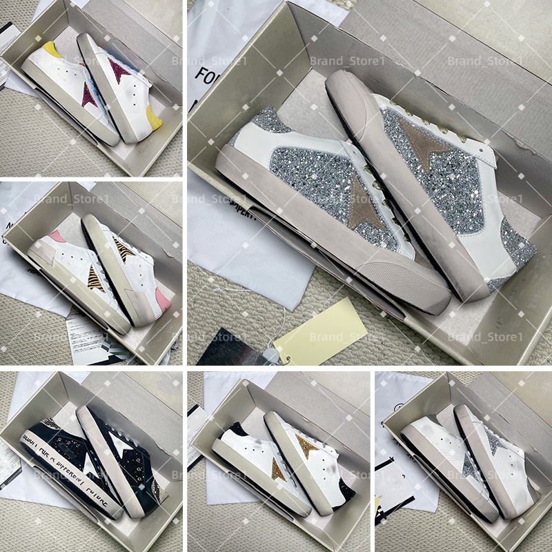 Designer shoes Old Shoe Loafers Sneakers Super-star Shoes High quality Leather suede Men Women Trainers Casual Star Sneaker classic casual shoe with box