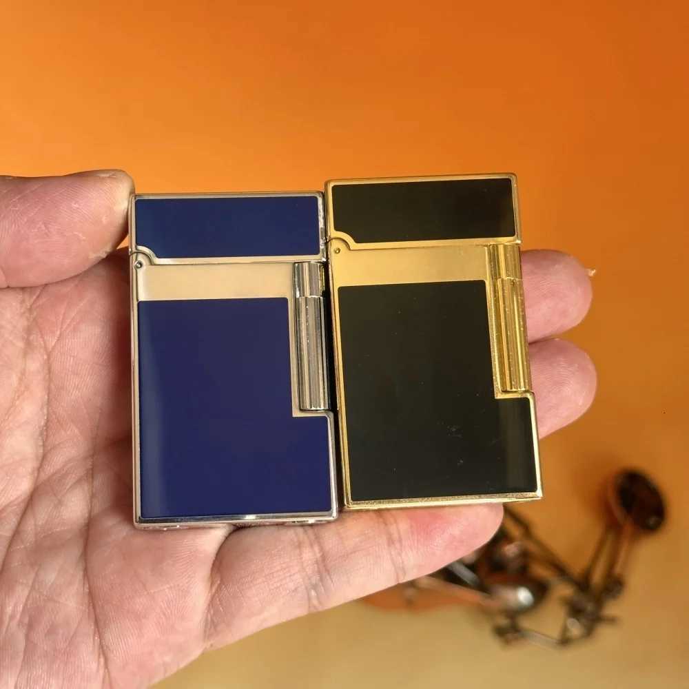 Luxury brand lighter made of pure copper resin paint style crisp sound quty series comes with a set of consumable W251009