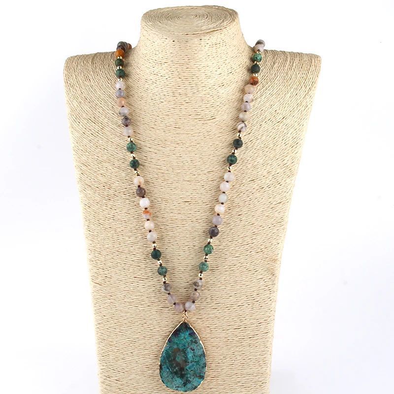 Fashion Boho Jewelry Africa Turquoise Natural Stones With Se