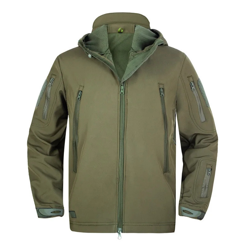 Mens Outdoor Tactical Jacket Waterproof Military Camouflage M65 Windproof Cold Weather Coat Army Windbreaker Durable Winter Park 251014 - view 6