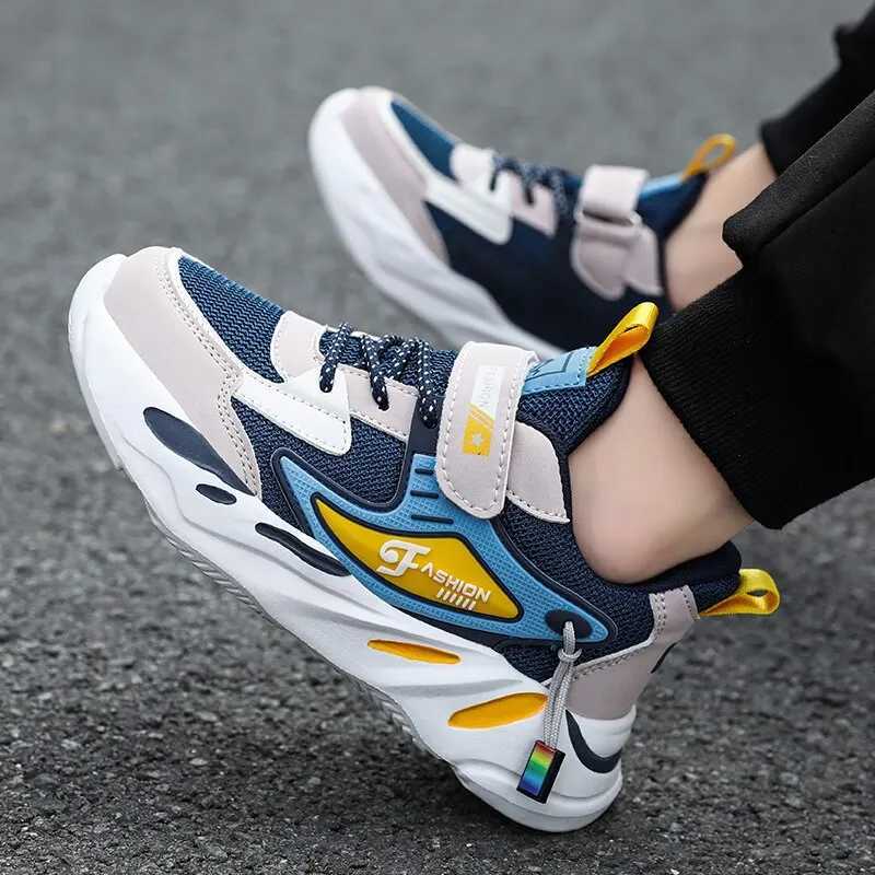 Kid Sneakers Walking Mesh Breathable Casual Shoes Sport Shoes For Boys Girl Lightweight Running Shoes J251027