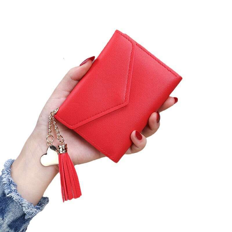 New Women's Short with Multiple Card Slots, Mini Wallet Women, Fashionable Small Handbag for Students, Coin Purse, Clutch Bag
