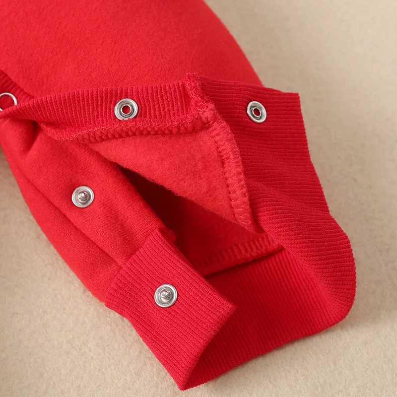 Christmas Baby Romper Newborn Clothes Fleece Lining New Year Kids Jumpsuit for Girls Boys OnePiece Toddler Outfit Infant Onesie C251009