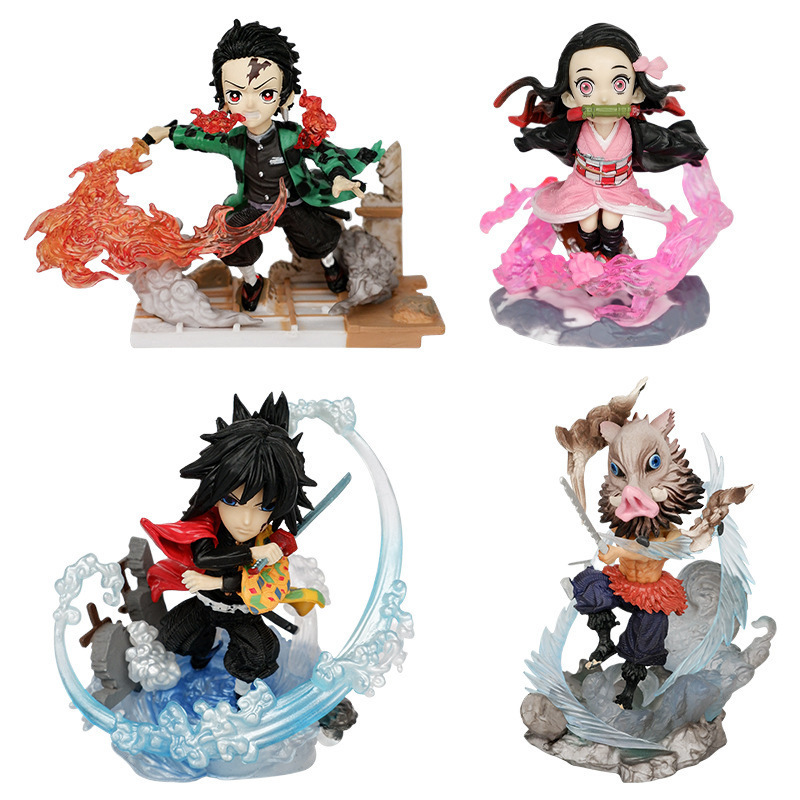 Ghost Killing Blade Animation Manual G5 Charcoal Zhilang You Douzi Toyoka Volunteer anime Model Manual Decoration 250916
