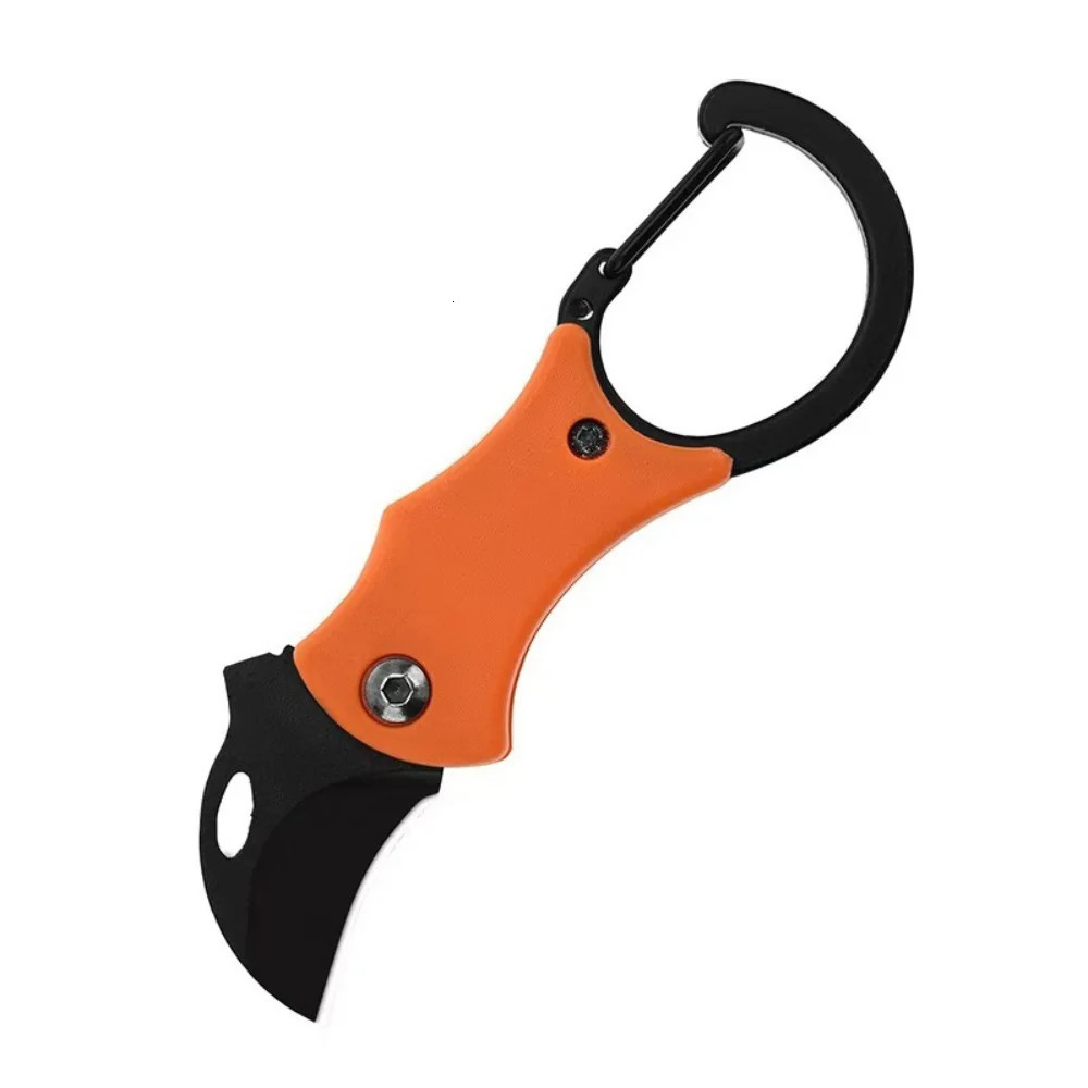 Folding Knife Outdoor EDC Fox Claw Box Cutter Camping Portable Rope Selfdefense Tool Gear 251009