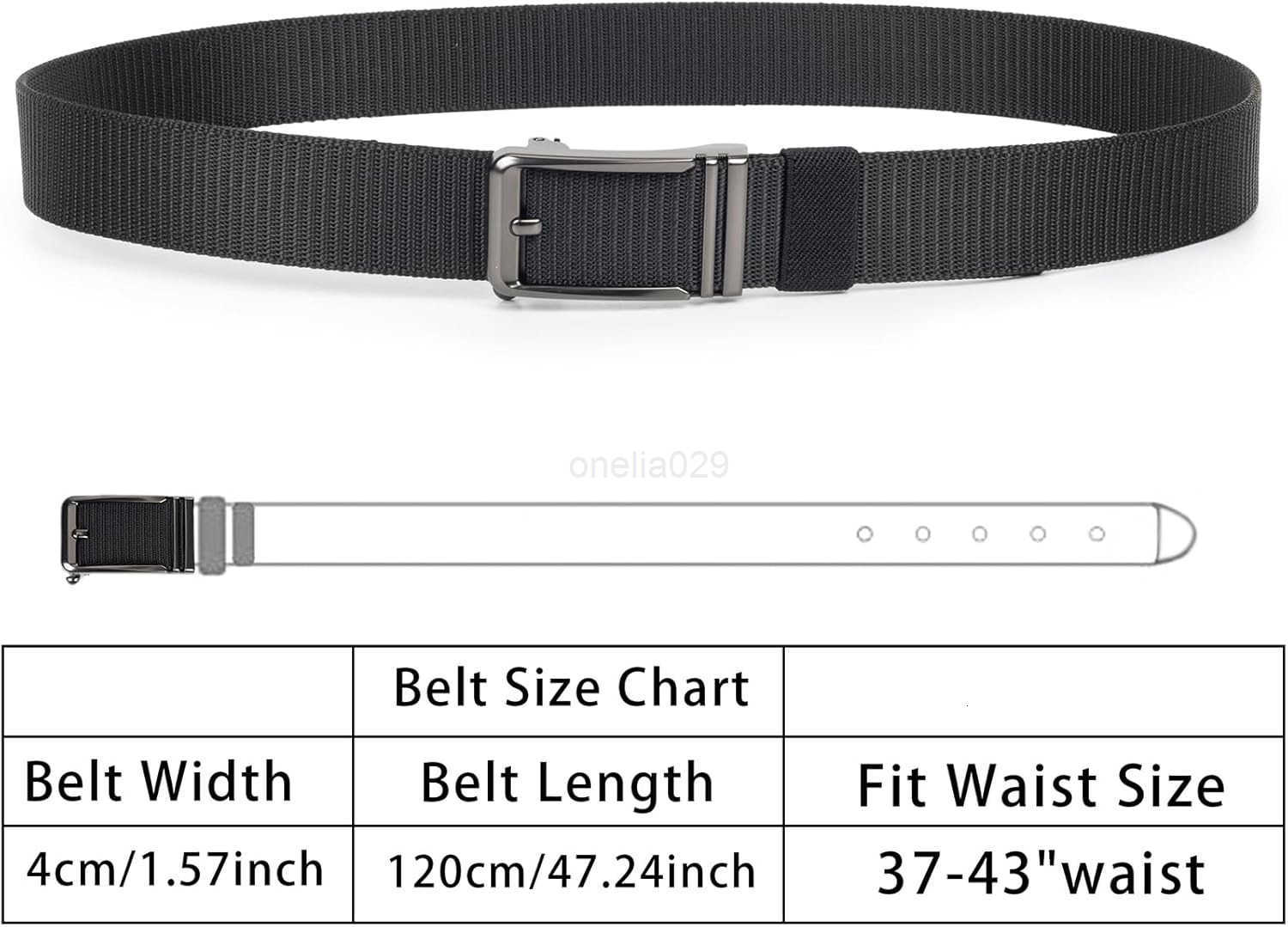 TacticalMilitaryMenBelt Adjustable Nylon Webbing Canvas Web Belts with Alloy for Men Women W251009