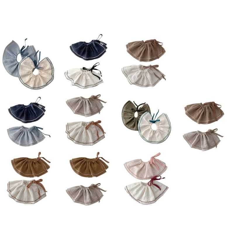 Infant Drooling Bib Lace Flower Burp Cloths for 012M Baby Breathable Saliva Towel Cartoon Print Baby Bibs for Newborns DropshipJ251009