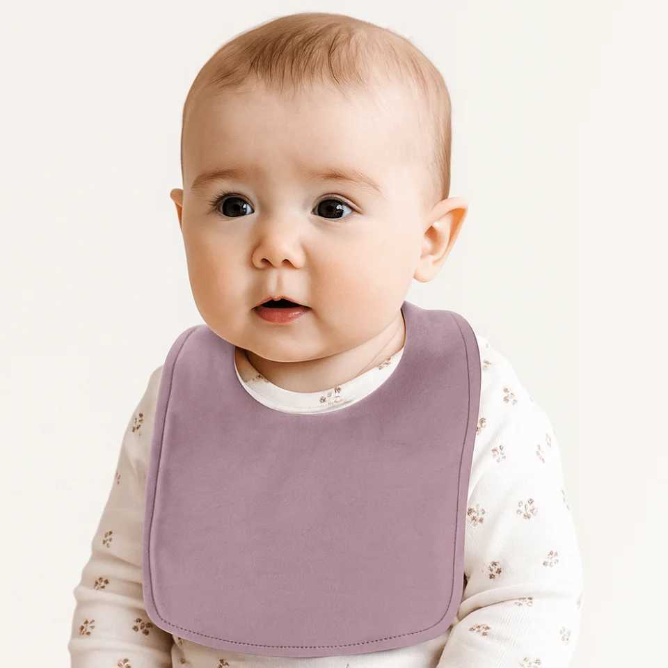 4Pcs High Quality Cotton Bib Cartoon Print Double Layers Saliva Towels Bibs Set Infant AccessoriesJ2510091