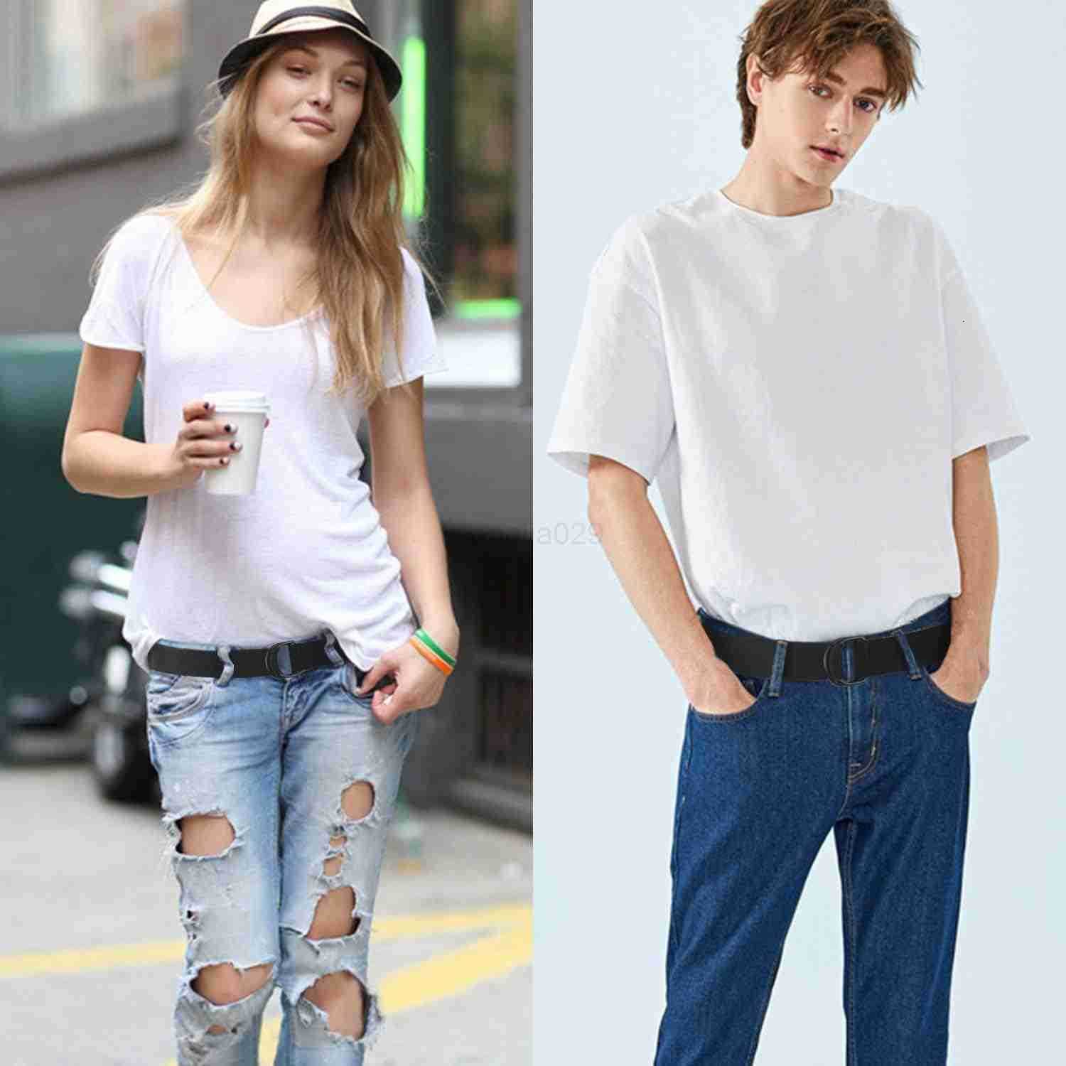 Black Belt MenMilitary Canvas Web Belts for Men DoubLE D Ring W251009