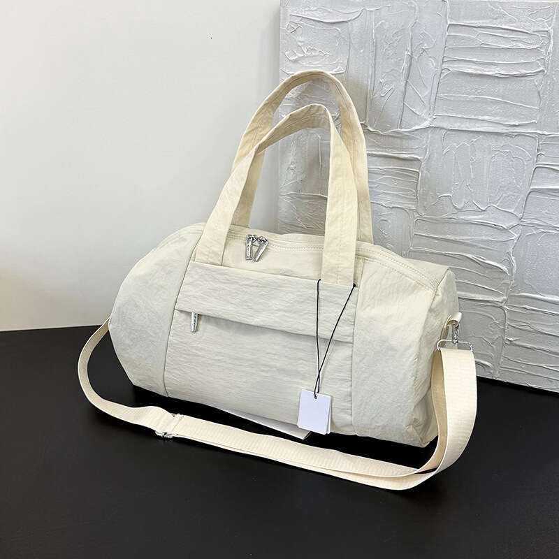 Luggage Women's Travel Waterproof Nylon Cloth Versatile Shoulder Crossbody Gym Bag Large Capacity B5