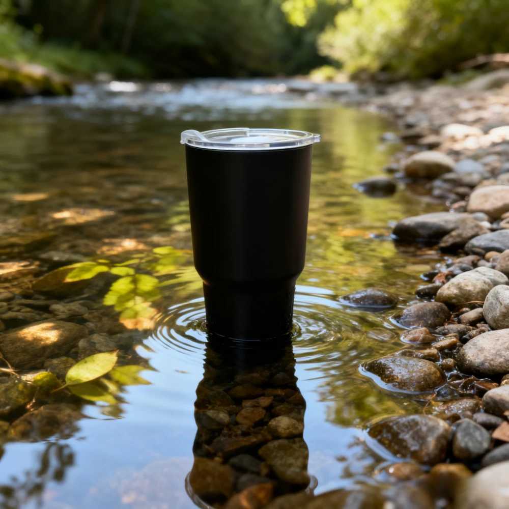 IN STOCK 30oz Stainless Steel Thermos Cup Ice Coffee Drinkgarrafa isolada a vcuoviagem de carroao ar livre Mountain Cup C251008