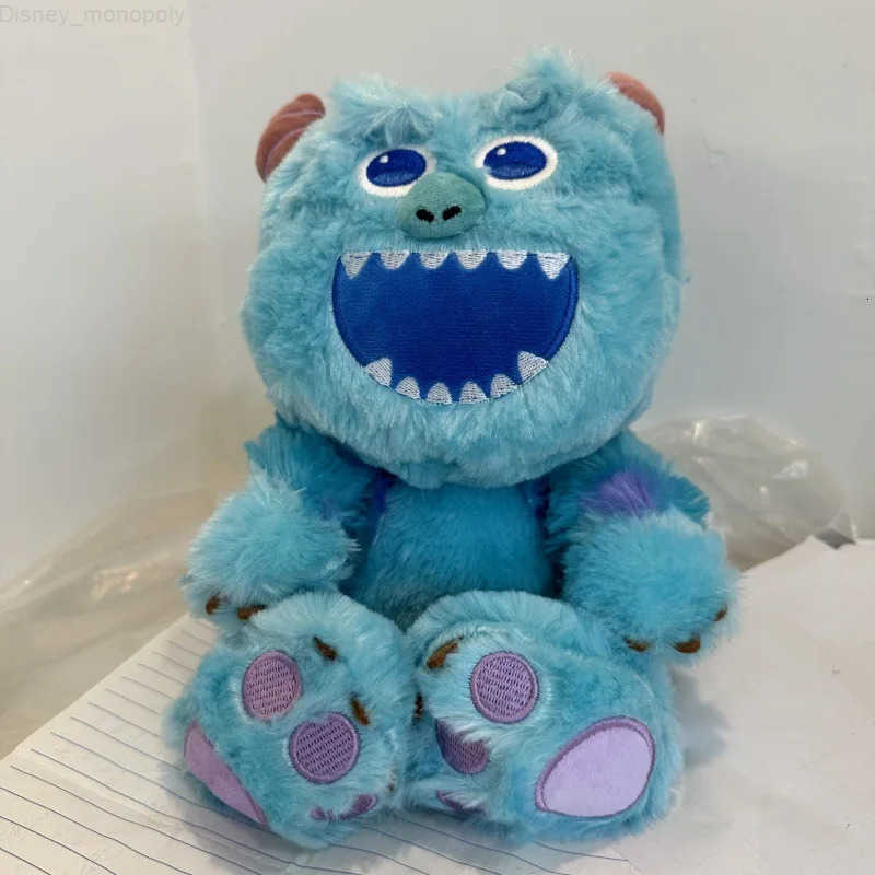 Disney Monsters University Sitting Plush Toys Sulley Sullivan Stuffed Animals Soft Kids Doll ChildrenS Birthday Festival Gifts H251009