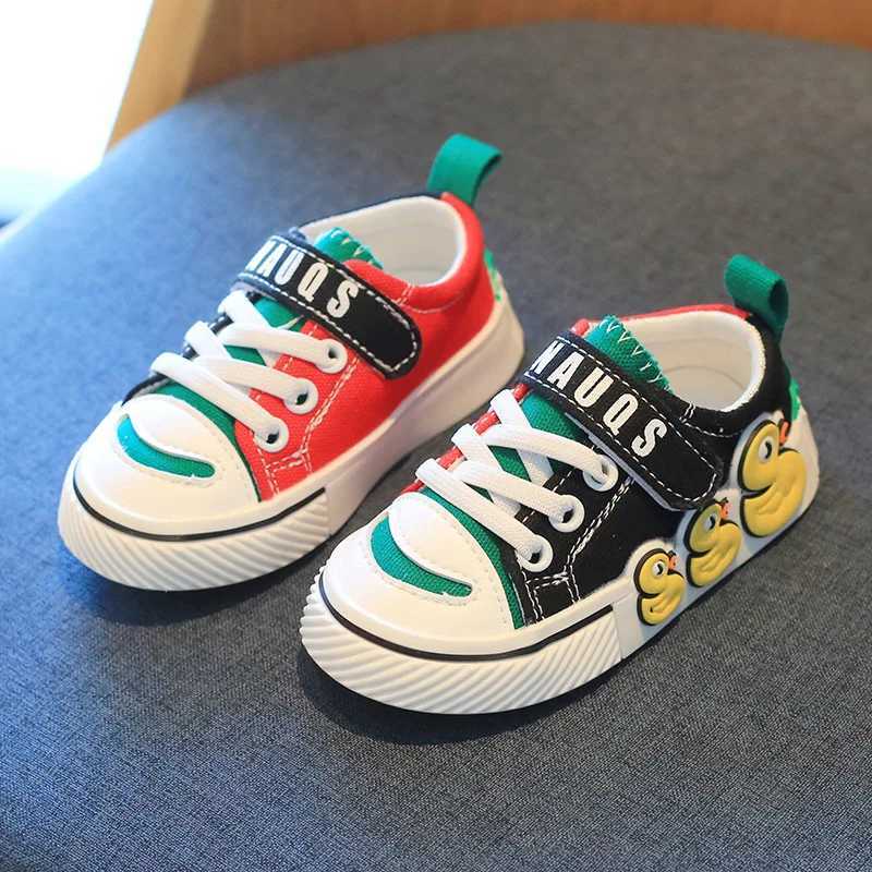 Brand Kid Canvas Shoe 2025autumn New Kid Sneaker Cartoon Cute Girl Shoe 03y Trend Boy Shoe Baby Shoes Super Soft Walking Shoes J251027