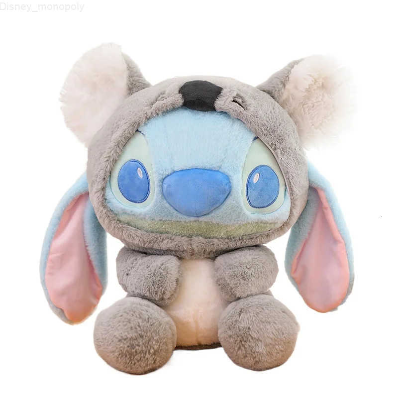 Disney 30cm Lilo Stitch Koala Stitch Sheep Angel Cartoon Plush Stuffed Toy Soft Throw Pillow Doll Room Decoration Holiday Gift H251009