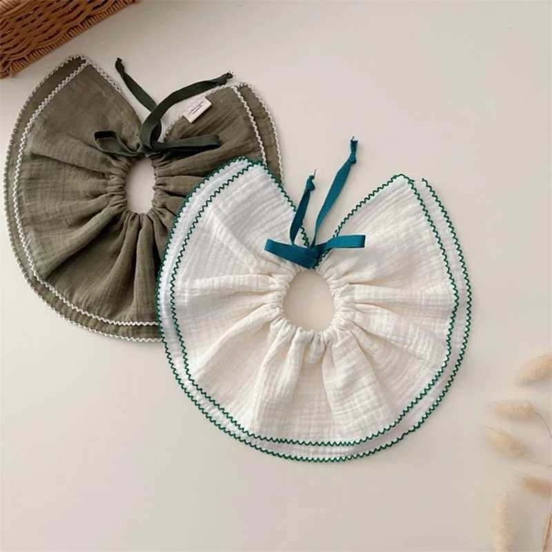 Infant Drooling Bib Lace Flower Burp Cloths for 012M Baby Breathable Saliva Towel Cartoon Print Baby Bibs for Newborns DropshipJ251009