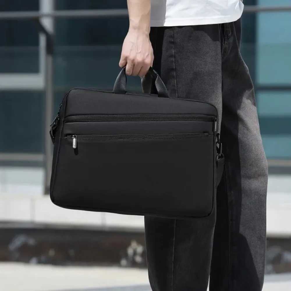 156-173 Inch Laptop Bag Large Capacity Waterproof Briefcase Bag High Quality Adjustable Shoulder Strap Office HandbagT251125