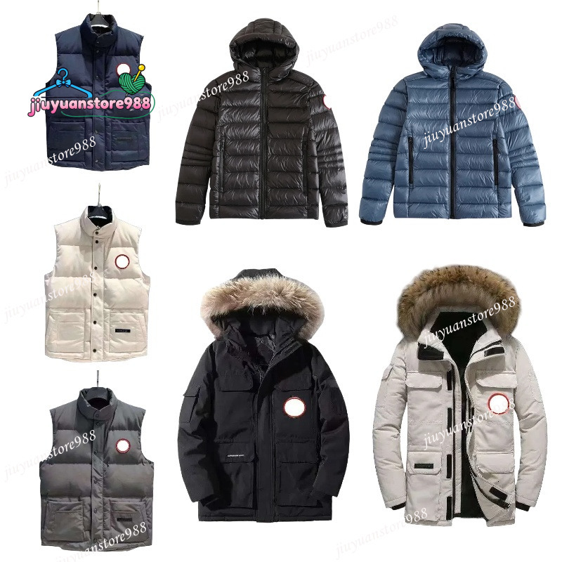 Canadalies Gooselies Canada Jacket New Jacket Designer Down Jacket Crofton Canadian White Duck Down Men Winter Quality canadalys goosse vest Canadalys Gooselys