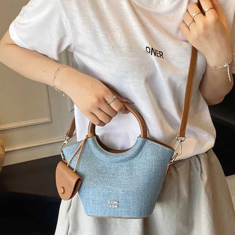 Korean Fi Color Ctra Design Handheld Cmuter Bag Wens Summer New Style PU Versatile Crossbody 1 Bag D2510091