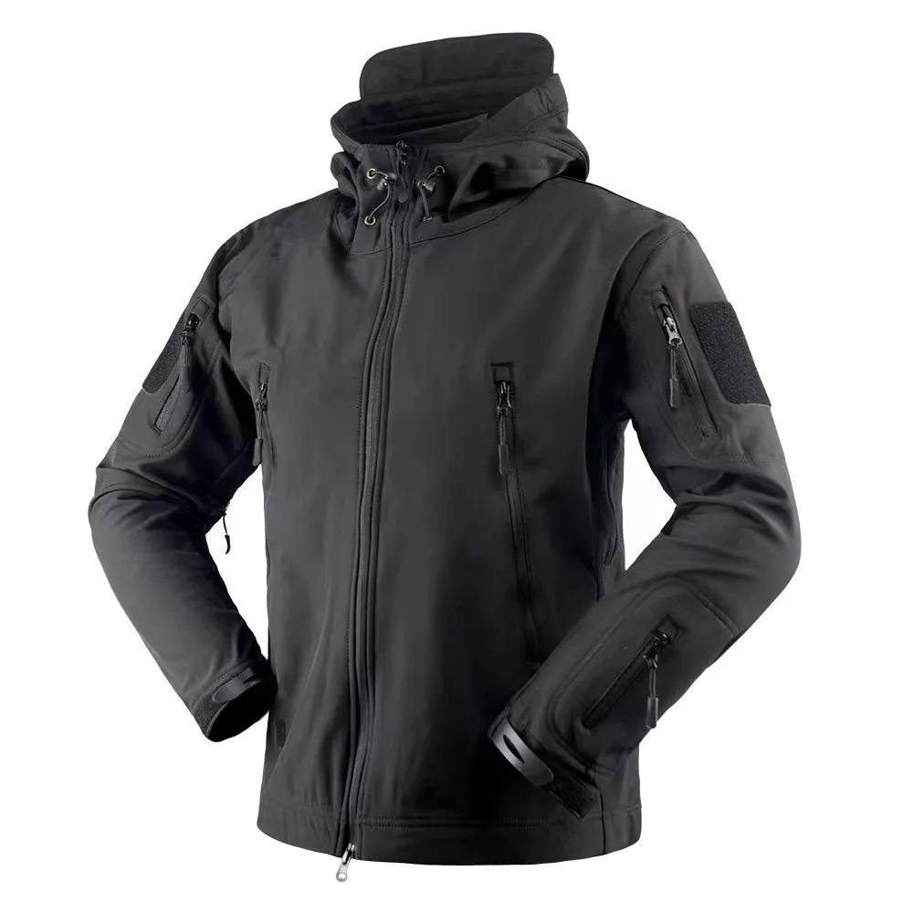 Mens Outdoor Tactical Jacket Waterproof Military Camouflage M65 Windproof Cold Weather Coat Army Windbreaker Durable Winter Park 251014 - view 3