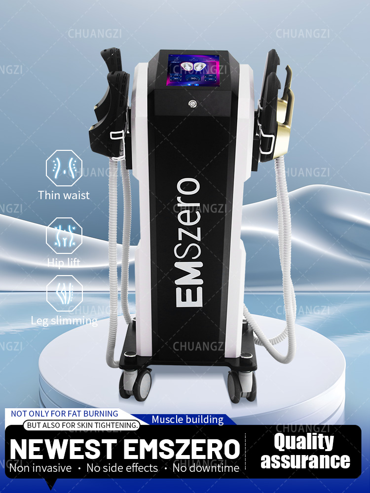 EMSzero RF 6500W Electrical Muscle Stimulation System for Full Body Sculpting Fat Reduction and Muscle Activation