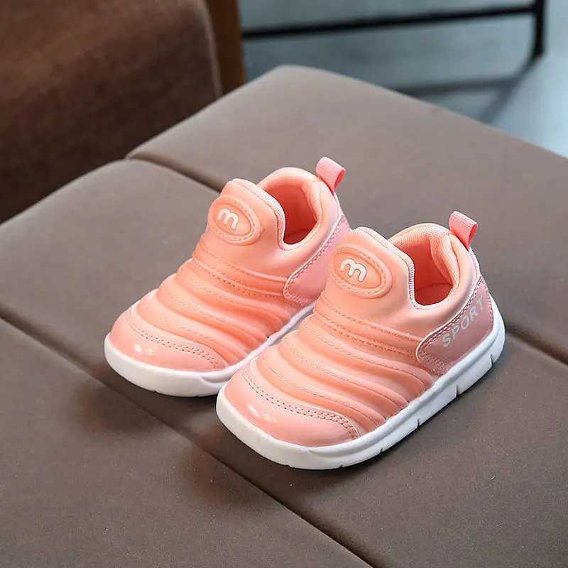 Childrens Sneakers Autumn New Breathable Mesh Softsoled Boys Girls Casual Single Shoes Soft Nonslip Kids Sports Toddler Shoes J251027