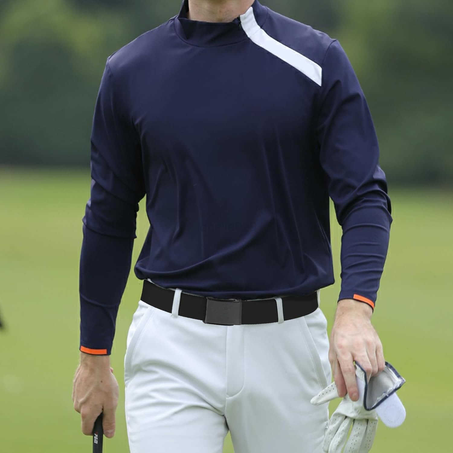 High Life Canvas Web Belt Cut to Fit Up to 52 FlipTop Matte Silver Nickel 12 Colors W251009