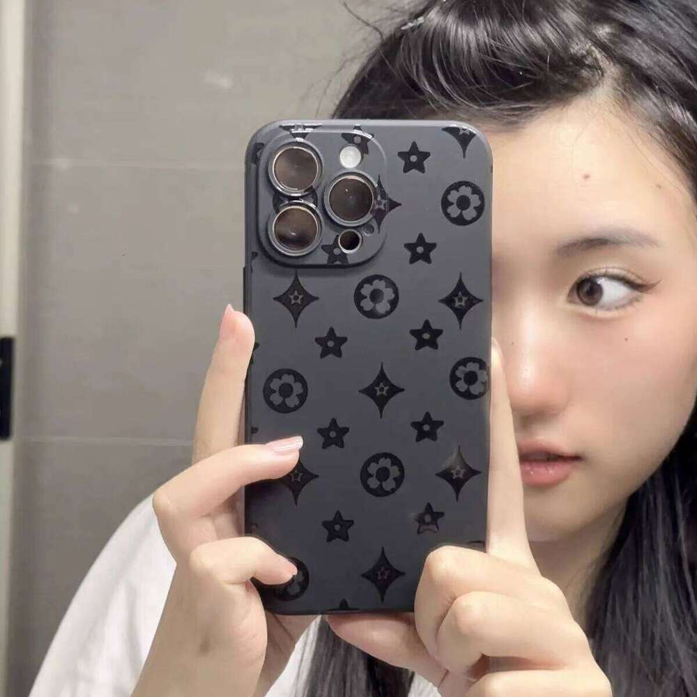 Retro Classic Phone For iPhone17Air 16 15 14 13 12 11Pro XR XS Max 16Puls 17Pro Soft TPU Black iPhone Case