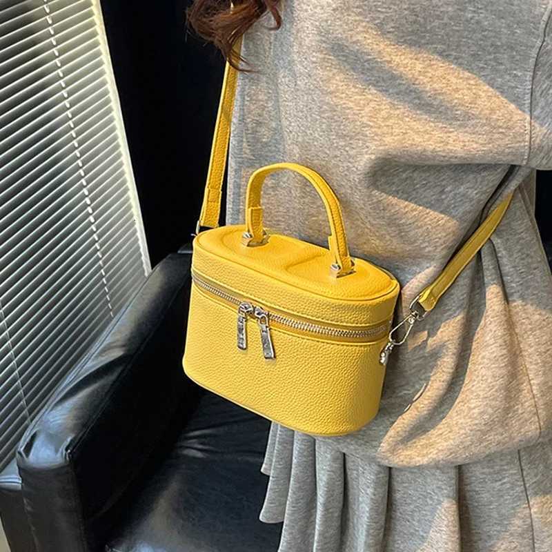 Spring Summer Versatile Mini Crossbody Bags for Wen Korean Solid Color Zipper Design Phe Lipstick Purse Fem D251009