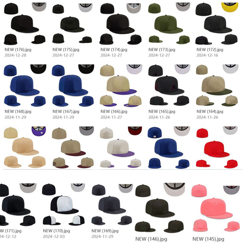 Wholesale Baseball Cap Team Fitted Hats for Men and Women Football Basketball Fans Snapback hat more 1000 Mix order