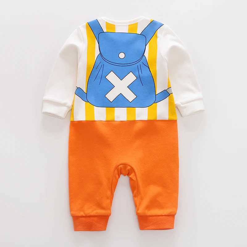 Spring And Autumn Newborn Anime Style Role Play Cotton Comfortable Soft Girl Boys 018m Long Sleeved Baby Bodysuit C251009