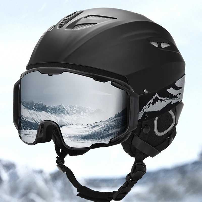 Double Layer AntiFog Ski Goggles Winter Outdoor Sports Ski Glasses Men Women Snowmobile Mountaineering Snowboard Snow Goggles J251009