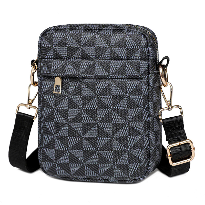 Luxury Bag Cross-border Trendy Men's Small Crossbody Bag Portable Mini Printed Casual Shoulder Bag Lightweight Storage Bag Designer Bag Outdoor C
