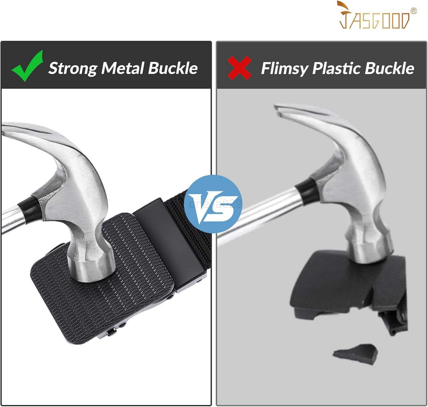 Mens Ratchet BeltHeavyDuty Nylon Web Work Belt with Automatic NoHoLE for Jeans W251009