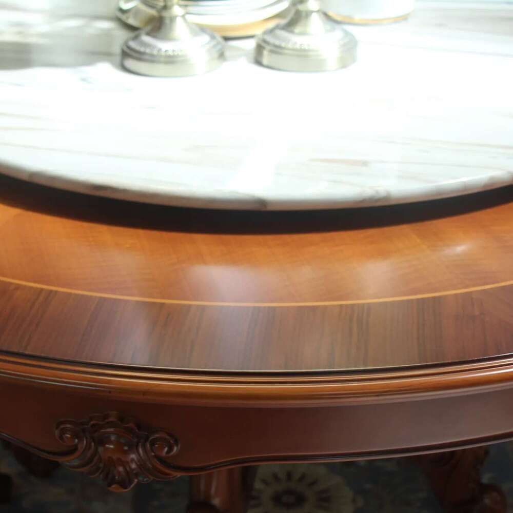 Zhong zhixin Sophisticated High-Quality Solid Wooden Dining Set Reflecting Natural Elegance & Comfort