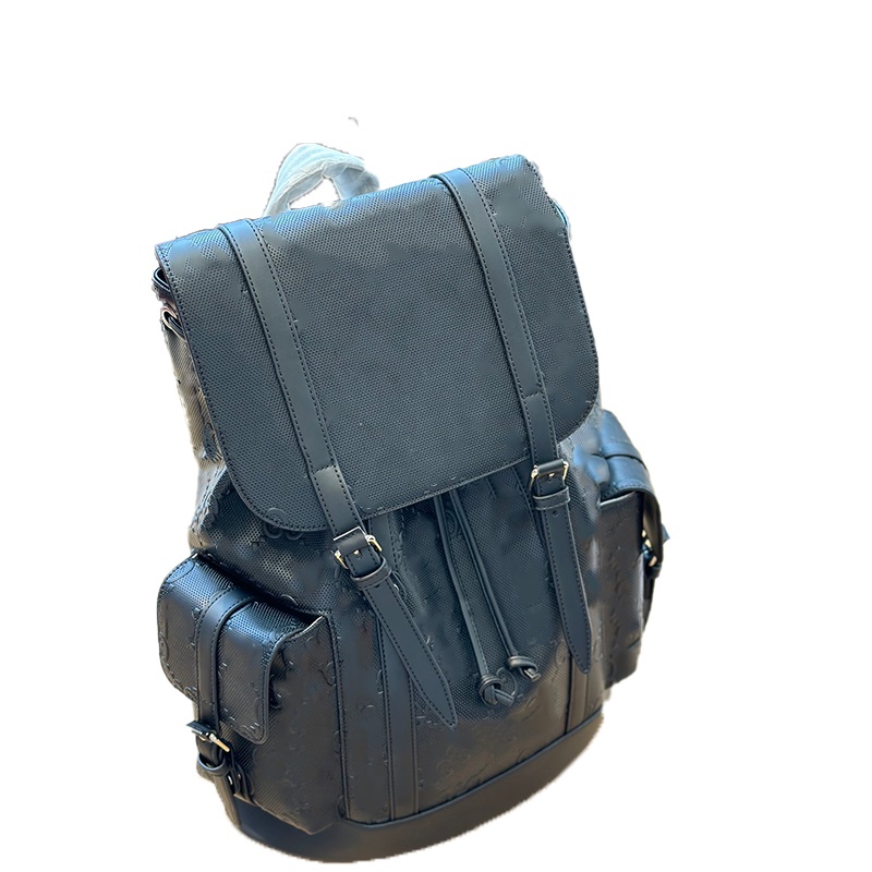 Luxury Backpack Classic Solid Black Bag: Designer-Inspired Large Capacity for Everyday Use Free shipping Durable Fashionable Accessory for Women and Men W