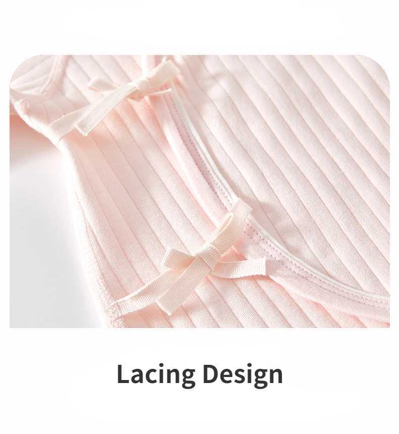 Boys Girls Newborn Jumpsuit Baby Cotton OnePiece Romper Infant Long Sleeve Boneless Pajamas Four Seasons 06M C251009