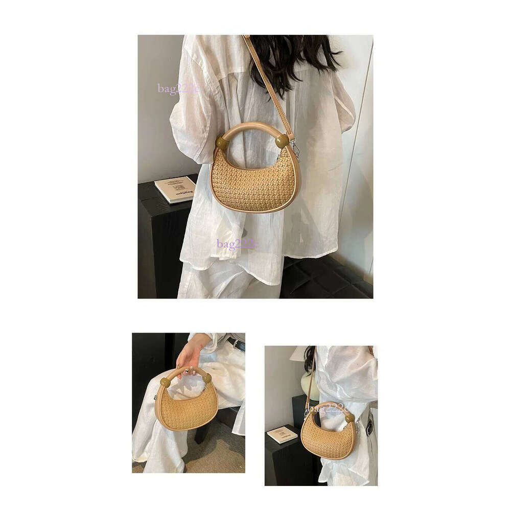 Designer PU Leather Weave Women's Handbag Retro Crossbody Bag Hobos Tote