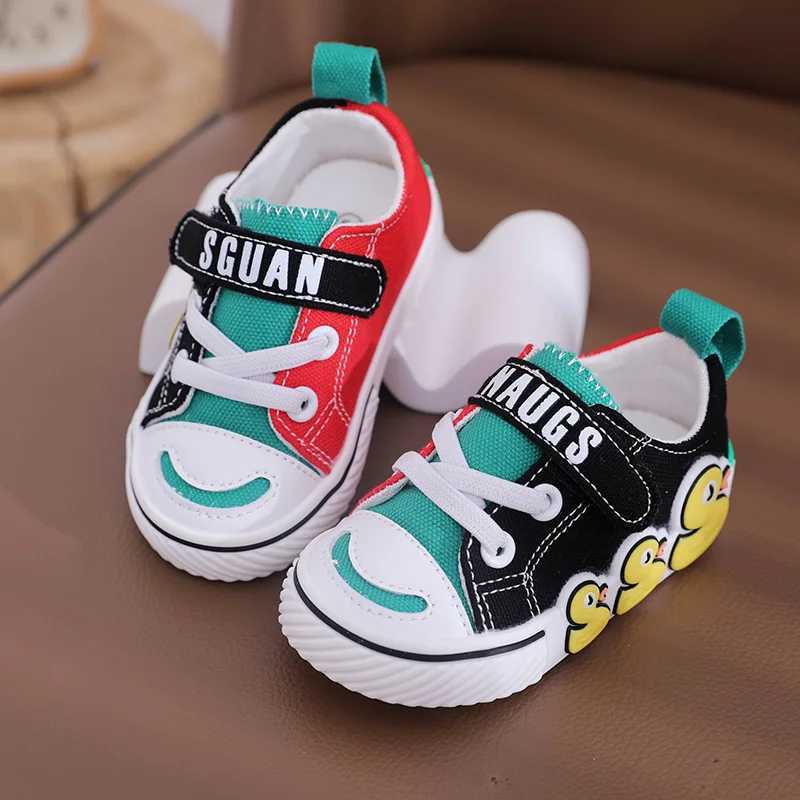 Brand Kid Canvas Shoe 2025autumn New Kid Sneaker Cartoon Cute Girl Shoe 03y Trend Boy Shoe Baby Shoes Super Soft Walking Shoes J251027