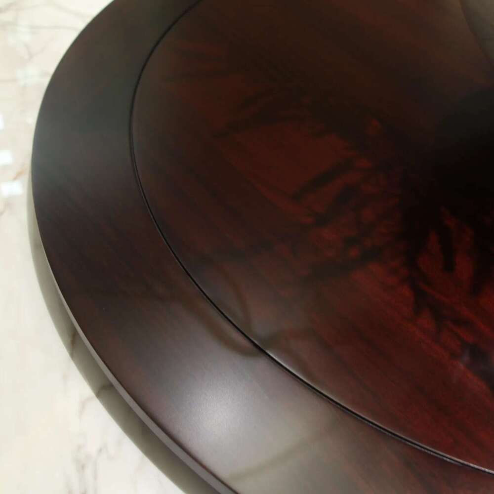 Zhong zhixin High-end design The Chinese-style dining table is meticulously crafted from solid wood