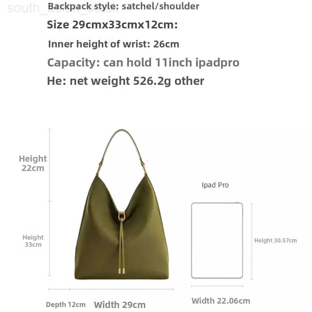 JW PEI Tote Bag Womens Aria New Hobo Bag Large Capacity Lazy Feeling One Shoulder Underarm Bag Z251009